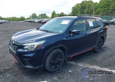 2020 Subaru Forester Sport from USA, damaged, VIN JF2SKAMC2LH579383